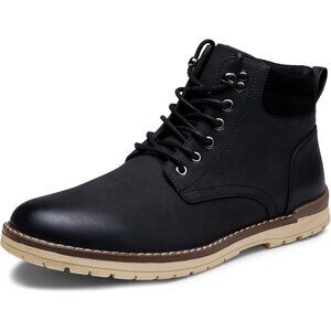 👑Men's Chukka Hiking Boots Black Waterproof Comfortable Casual Lace Up Shoes
